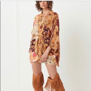 Spell & Gypsy renew patchwork robe kimono